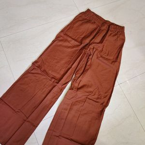 Brown Trousers With Pocket