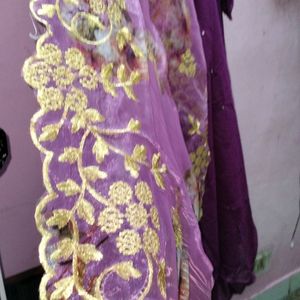 Purple Long Gown