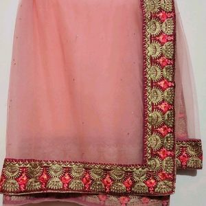 Rose Rani Plazo Suit With Dupatta For 46 Bust