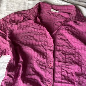 Pink textured New Shirt💕