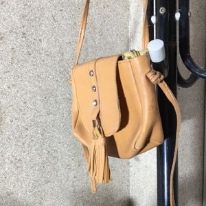 Chic And Stylish Mustard Sling Bag