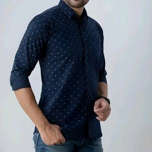 Flower Party Wear Man Shirts