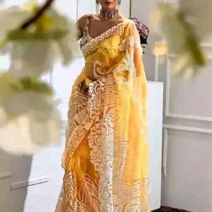 NET SAREE FOR WOMEN