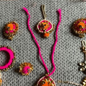 full set jewellary haldi amd navratri