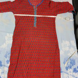 Red Kurta