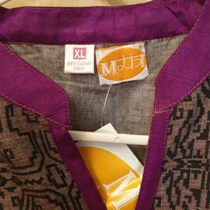 Mmantra Brand Purple Kurta