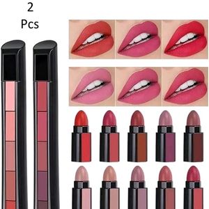 5-in-1 Lipstick Pack Of , 2