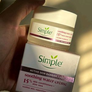 Simple Soothing Water Creme