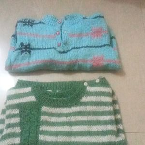 Kids Sweater 2 Pcs With 1 Skivi