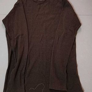 Brown full Sleeve Tshirt