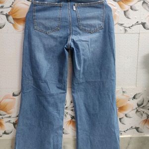 Freakins High Waist Distress Jeans