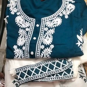 CHICKANKAARI KURTA SET AND PAKISTANI SUITE