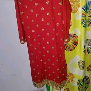 ♥️Kurti Salwar Dupatta ♥️