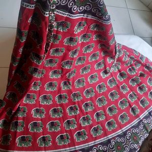 Maxi Dress Rajashthani Print.