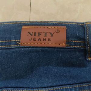 Blue Straight Fit Jeans