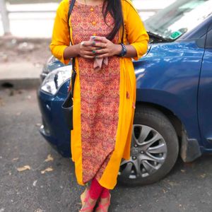 Yellow Kurti For Sale