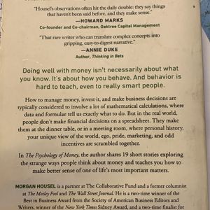 Psychology of money