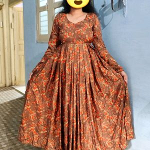 Diwali Special✨SILK Anarkali Dress