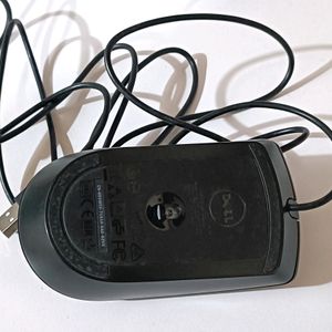 Dell Wired Optical Black Mouse