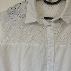 Cotton White Shirt