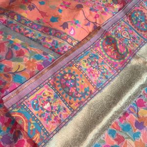 Kanjivaram Silk Blend Saree