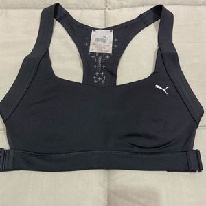 PUMAWomen Sports Lightly Padded Bra (Black)