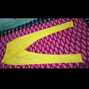 🆕 Yellow 💛 Leggings For Women I Waist 30