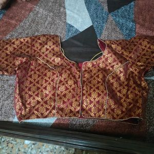 Saree Blouse, Brocade, Size 40 Inches,