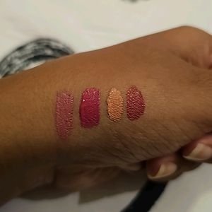 Combo 4 Unknown Brand Lipstick