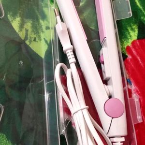 GLOW MORE Portable Mini Ceramic Hair Straightener