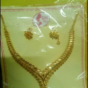 Golden Jwellery Set