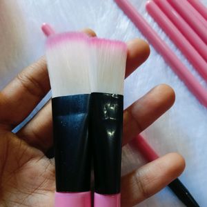 Pink Makeup Brushes Kit