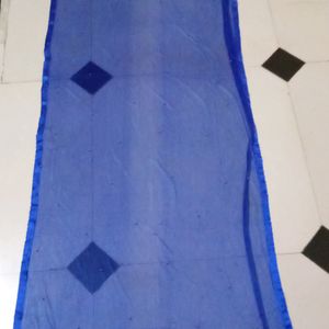 Beautiful Blue Color Dupatta