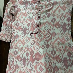 ZIG ZAG STRAIGHT KURTA