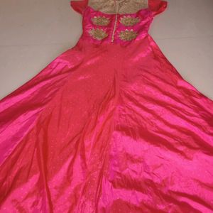 Pink Ethnic Gown