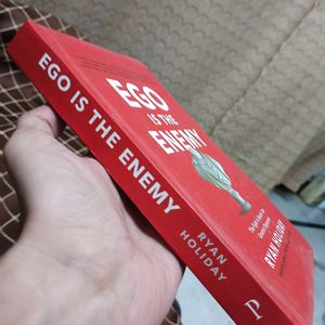 Hardcover Ego Is The Enemy Book