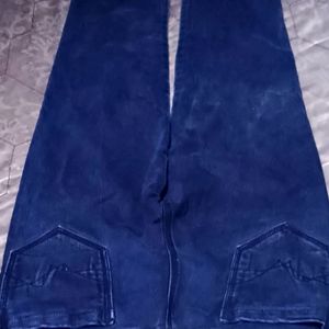 Navy Blue Jeans Pant