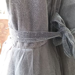 Grey Gown For Girls