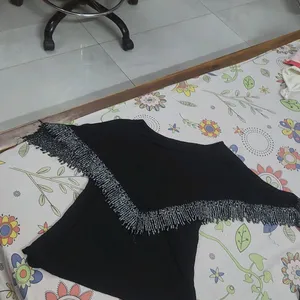 Black Flared Top