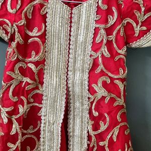 Red Ethnic Dress