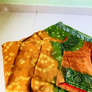 Bandhani Saree