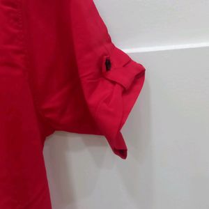 Red Stylish  Shirt For Boys