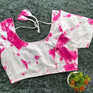 Tie & Dye Blouse Perfect For Office Going Women