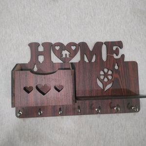 Wooden Home Key Holder