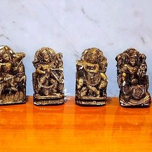 *Hand-Painted Antique Idols Of Gods*