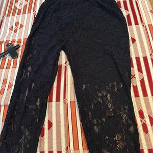 Black Net Leggings