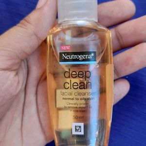 Neutrogena Deep Clean Facial cleanser