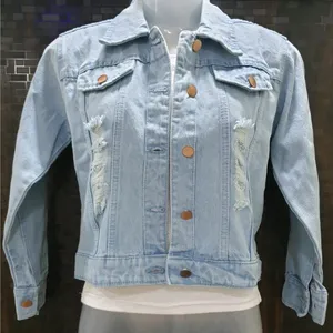 Denim Ribbed Jacket