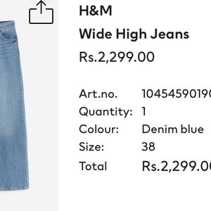 Wide High Jeans