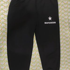 Black Track Pant